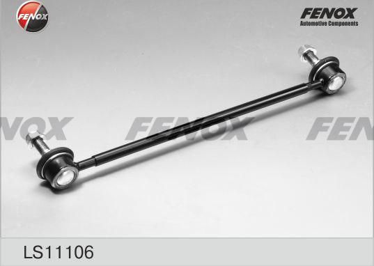 Стойка (тяга) стабилизатора Fenox передняя для Renault Sandero II 2009-2026. Артикул LS11106