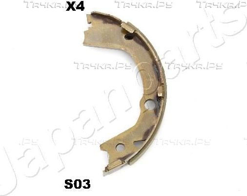 Тормозные колодки (стояночная тормозная система) Japanparts. Артикул GF-S03AF