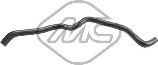 Патрубок радиатора (системы охлаждения) Metalcaucho. Артикул 99369