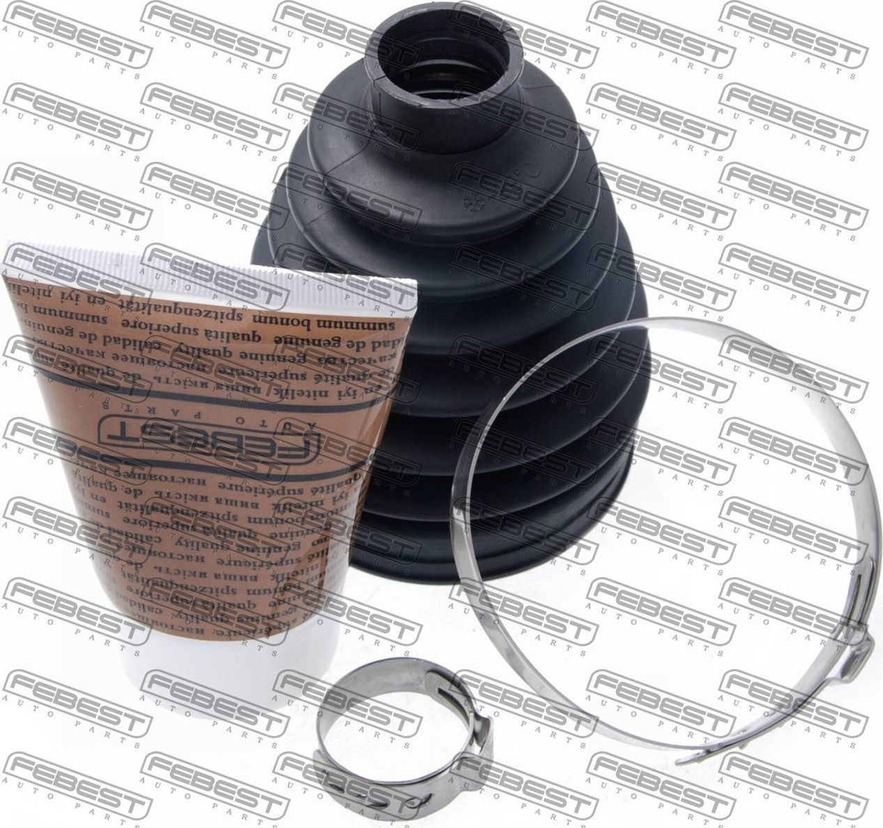 Пыльник ШРУСа наружный Febest (поливинилхлорида). Артикул 0217P-P12