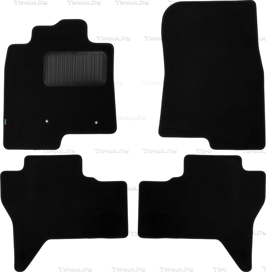 Коврики Klever Premium для салона Mitsubishi Pajero IV 2006-2026. Артикул KLEVER03351622110kh