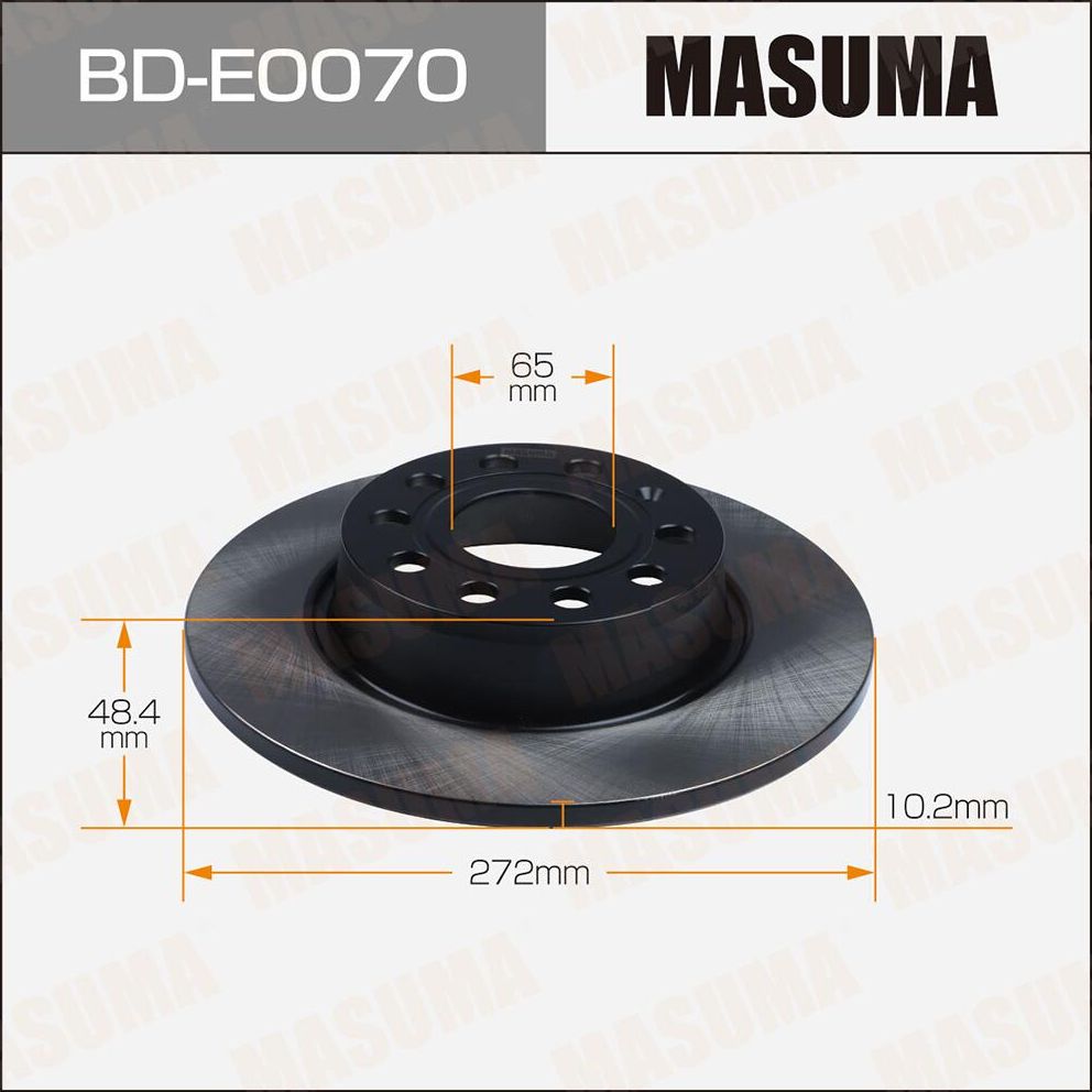 Тормозной диск Masuma. Артикул BD-E0070