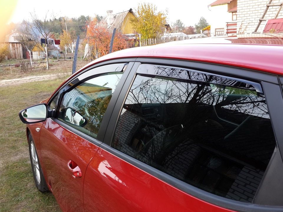 Дефлекторы Heko для окон Kia Ceed II xэтчбек 5-дв. 2012-2017. Артикул 20159