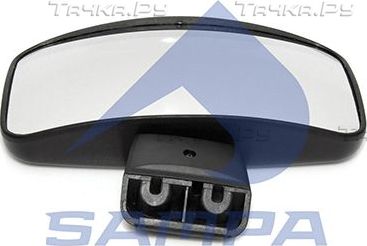 Зеркало рампы Sampa для DAF XF 95 1997-2006. Артикул 051.121