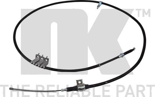 Трос ручника (тросик ручного тормоза) NK. Артикул 9025205