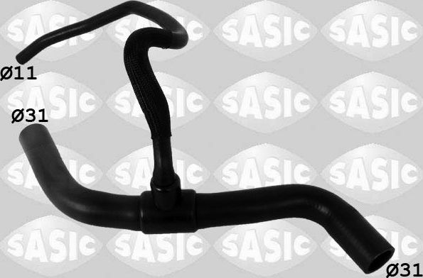 Патрубок радиатора (системы охлаждения) Sasic. Артикул 3404159