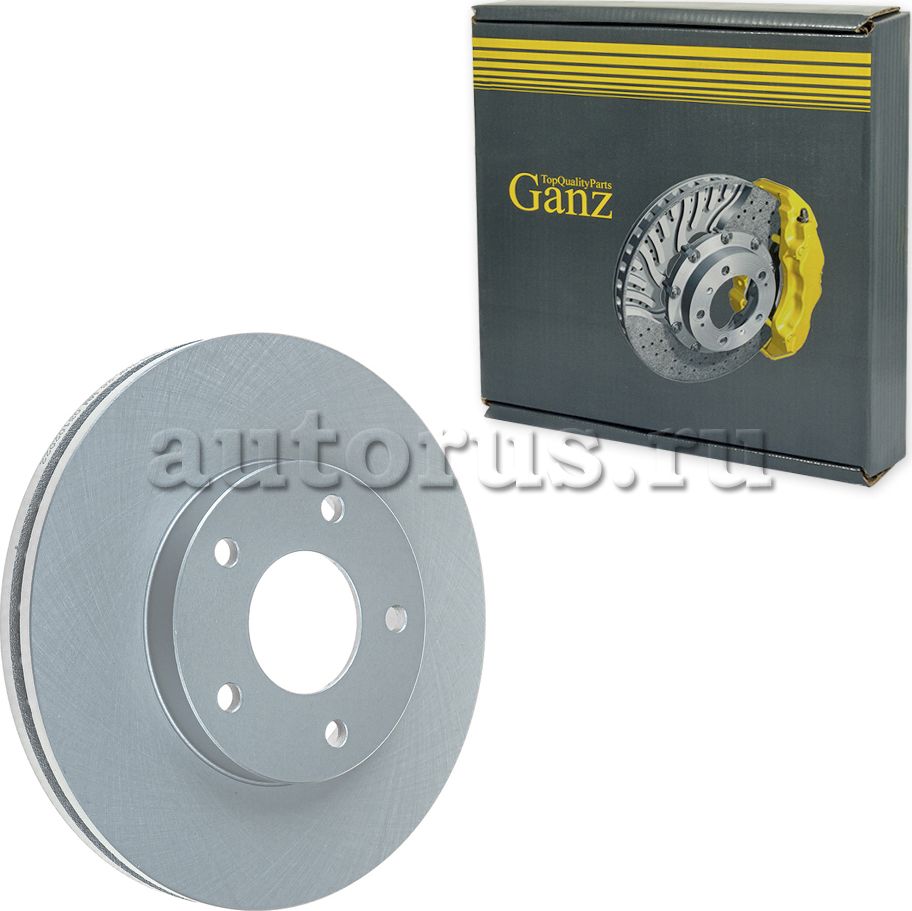Диск тормозной передний (Ganz). Артикул GIJ10092