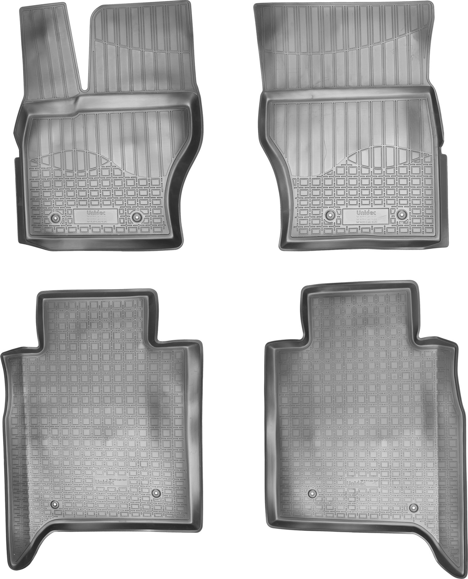 Коврики Норпласт для салона Land Rover Range Rover IV LWB 2013-2021. Артикул NPA11-C46-501