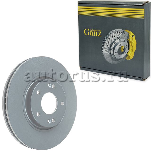 Диск тормозной передний (Ganz). Артикул GIJ10006
