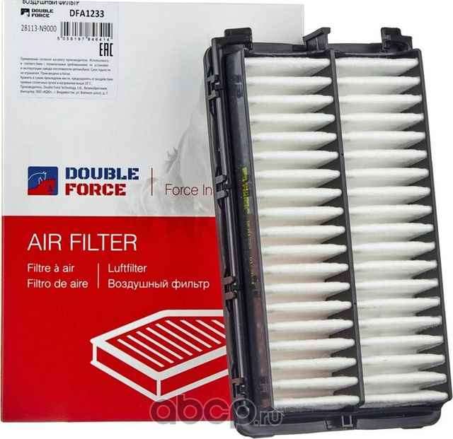 Фильтр воздушный DOUBLEFORCE (Double Force). Артикул DFA1233