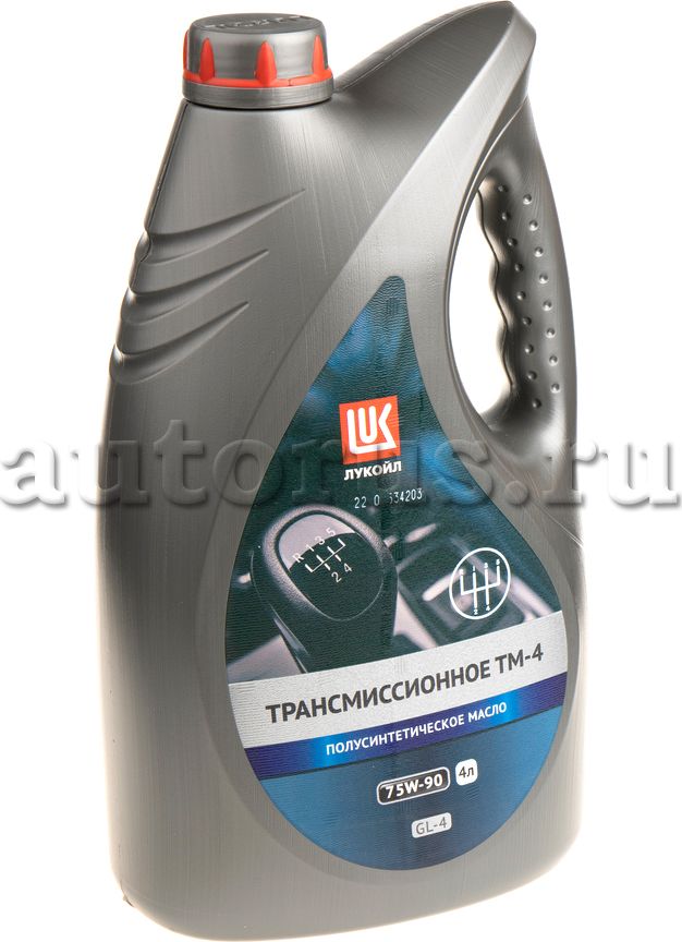 Масло трансмиссионное ТМ-4 4л 75W90 п/синт ЛУКОЙЛ (Lukoil). Артикул 19532