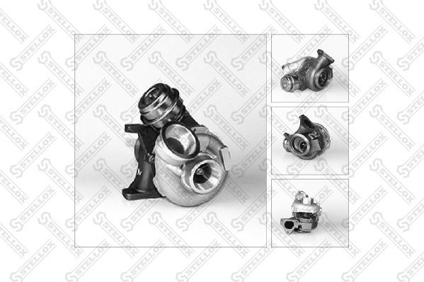 Турбина (турбокомпрессор) Stellox. Артикул 10-80304-SX