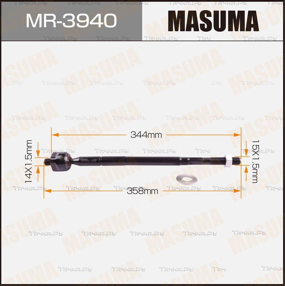 Рулевая тяга Masuma правая/левая для Toyota Harrier I (XU10) 1997-2003. Артикул MR-3940