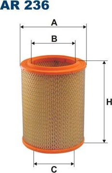Воздушный фильтр Filtron. Артикул AR 236