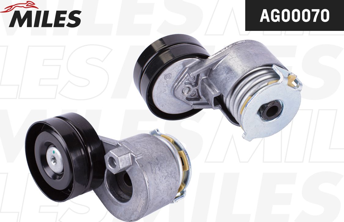 Натяжной ролик (натяжитель) приводного ремня Miles. Артикул AG00070