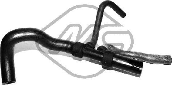 Патрубок радиатора (системы охлаждения) Metalcaucho. Артикул 09282