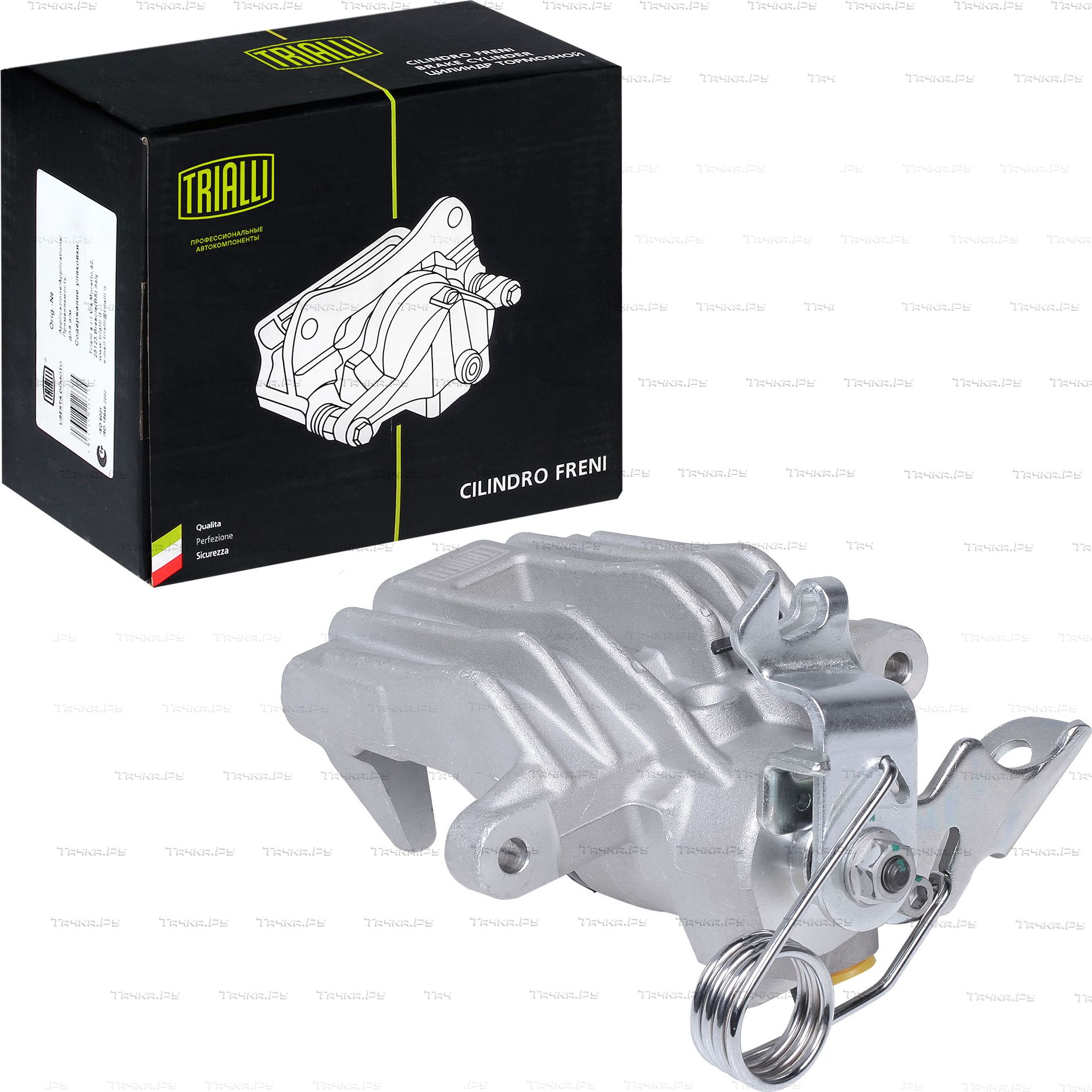 Тормозной суппорт Trialli задний левый для Audi A6 II (C5) 1997-2005. Артикул CF 182069