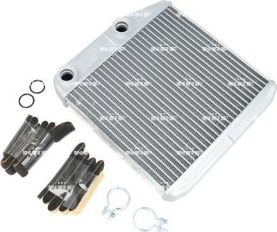 Радиатор отопителя (печки) NRF (алюминий) для Fiat Linea 2006-2026. Артикул 540016