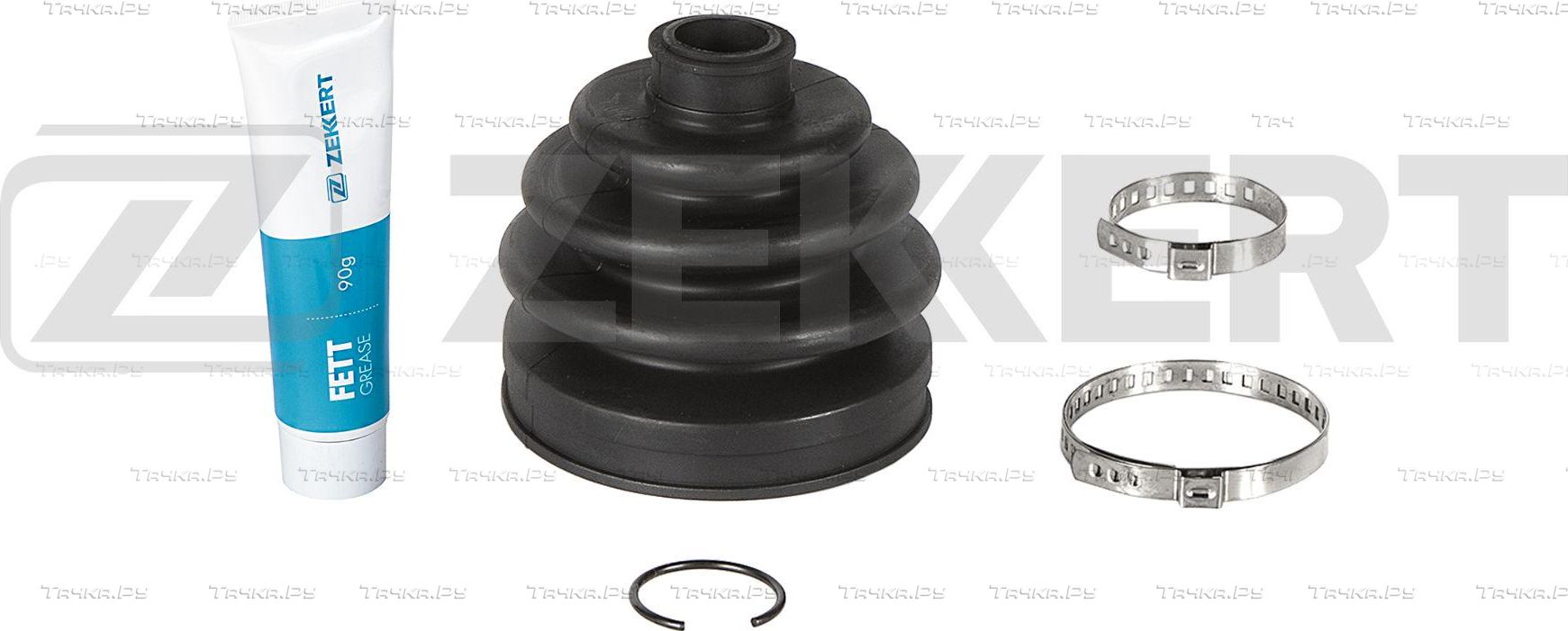 Пыльник ШРУСа наружный Zekkert передний для Nissan Sunny N14 1990-1995. Артикул SM-1088S