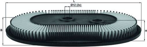 Воздушный фильтр Mahle. Артикул LX 846