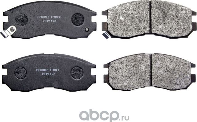 Колодки тормозные (Double Force) Double Force. Артикул DFP1128