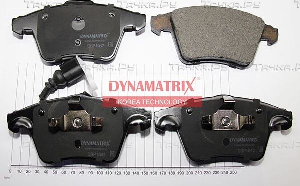 Тормозные колодки Dynamatrix. Артикул DBP1642