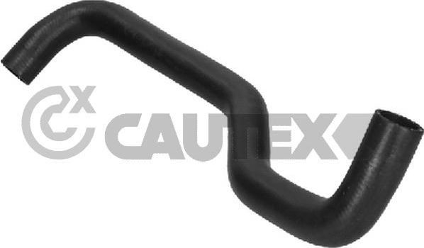 Патрубок радиатора (системы охлаждения) Cautex нижний для SEAT Inca I 1995-2003. Артикул 016068