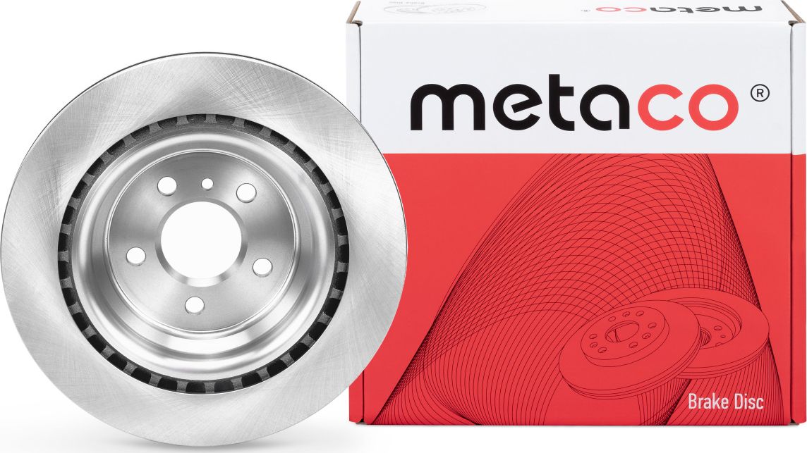 Диск тормозной задний (Metaco). Артикул 3060308