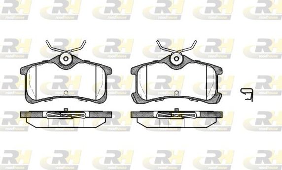 Тормозные колодки RoadHouse. Артикул 21050.02
