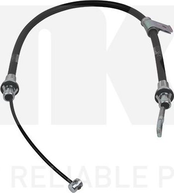 Трос ручника (тросик ручного тормоза) NK. Артикул 909304