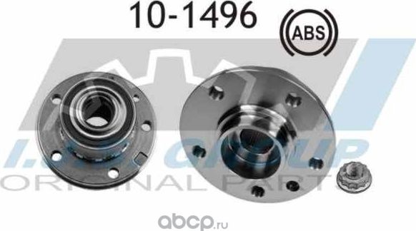 10-1496_к-кт подшипника ступ. пер.+зад.!/ VW T5 2.0-3.2i/1.9/2.5TDi 03 (IJS). Артикул 101496