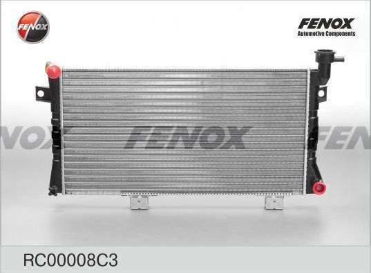 Радиатор охлаждения двигателя Fenox. Артикул RC00008C3