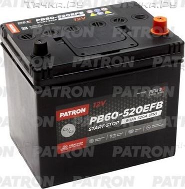 Аккумулятор Patron для Nissan 100NX 1990-1994. Артикул PB60-520EFB
