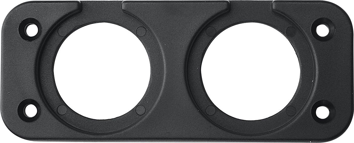 Панель монтажная РИФ для приборов два отверстия. Артикул RIF22-6-0007800