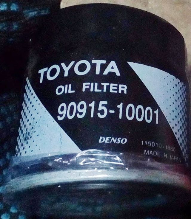 Масляный фильтр Toyota для Lexus UX I 2018-2026. Артикул 9091510001