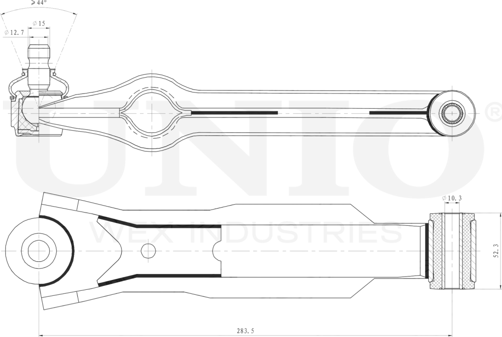 Рычаг подвески (Unio). Артикул SSP-40066
