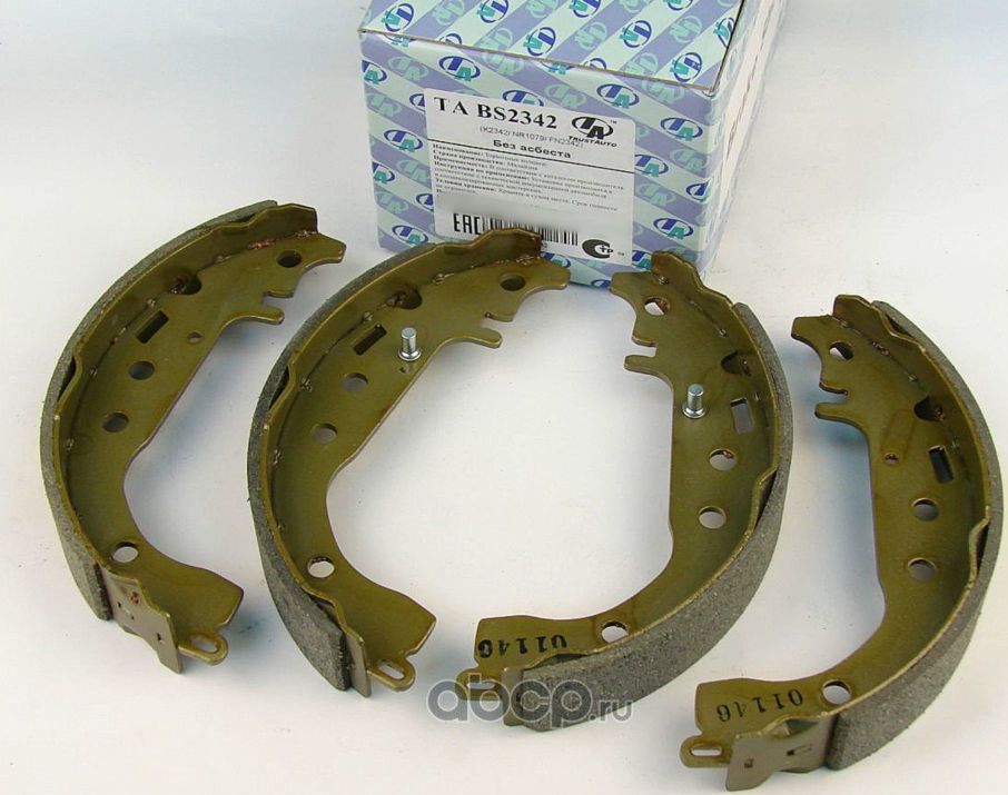 БАРАБАННЫЕ ТОРМОЗНЫЕ КОЛОДКИ (Trustauto). Артикул TABS2342