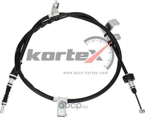 Трос ручного тормоза R (Kortex). Артикул KBC079