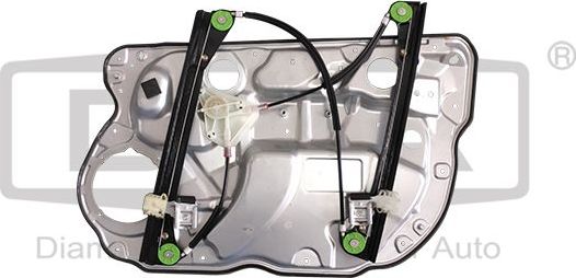 Стеклоподъемник DPA передний левый для Volkswagen Polo IV 2001-2012. Артикул 88371812402