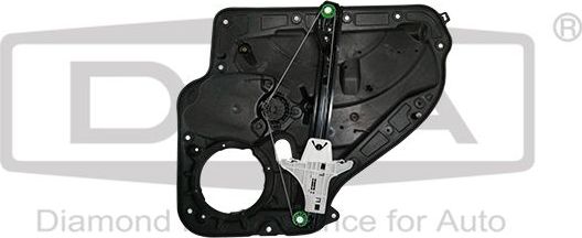 Стеклоподъемник DPA задний левый для Volkswagen Golf VI 2008-2013. Артикул 88391802802