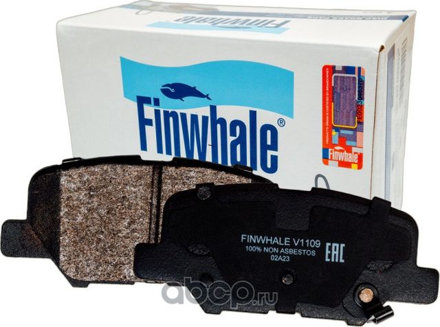 Колодки тормозные MAZDA 6 12-/MITSUBISHI OUTLANDER 12- задние (Finwhale). Артикул V1109