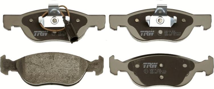 Тормозные колодки TRW. Артикул GDB1387