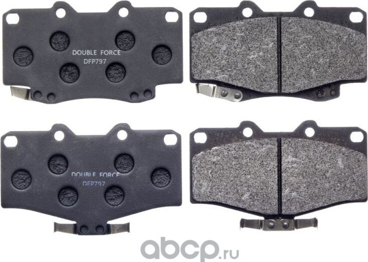 Колодки тормозные дисковые Double Force Double Force. Артикул DFP797