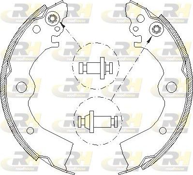 Тормозные колодки RoadHouse. Артикул 4393.00