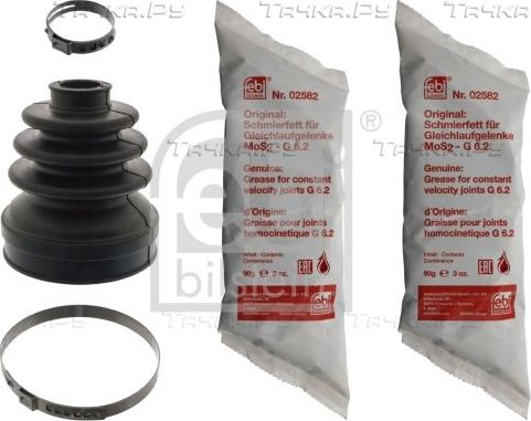 Пыльник ШРУСа внутренний Febi Bilstein (резина) передний для Citroen C15 2000-2005. Артикул 100212