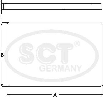Салонный фильтр SCT-Germany для BMW 2 F22 2012-2026. Артикул SA 1302