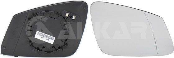 Зеркальное стекло бокового зеркала Alkar правое для BMW X1 I (E84) 2012-2015. Артикул 6476845