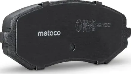 Колодки тормозные SUZUKI GRAND VITARA 05- перед. (Metaco). Артикул 3000032