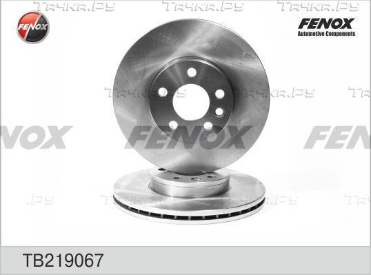 Тормозной диск Fenox. Артикул TB219067