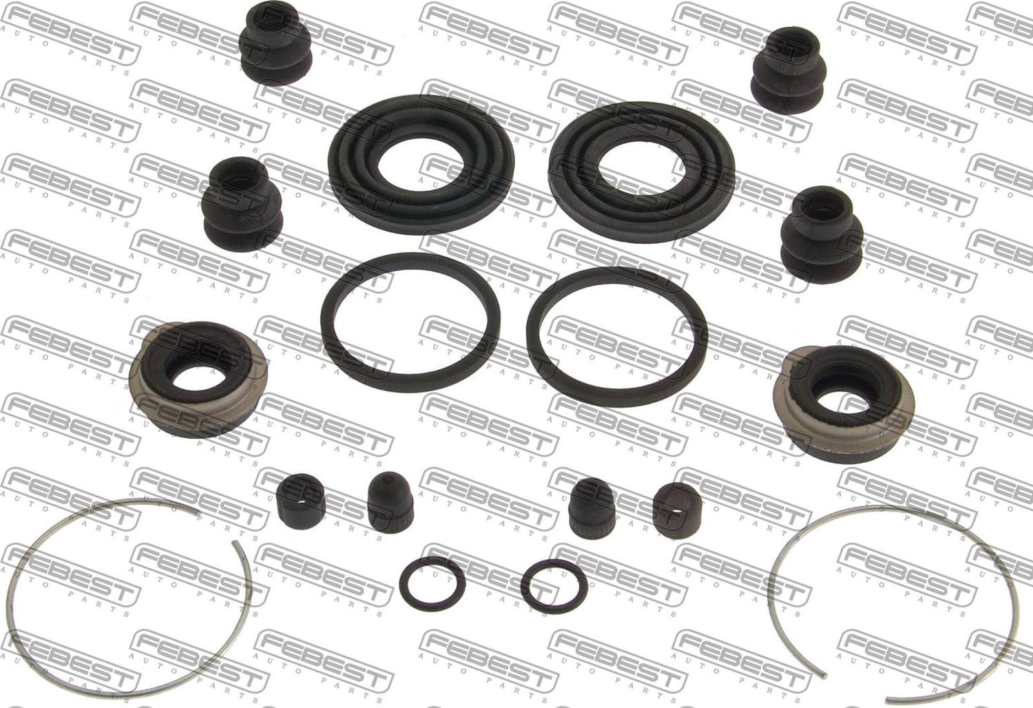 Ремкомплект тормозного суппорта Febest. Артикул 0575-GHR